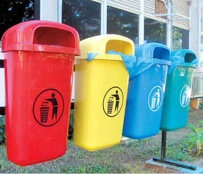 بهترین سطل زباله پلاستیکی شهری
